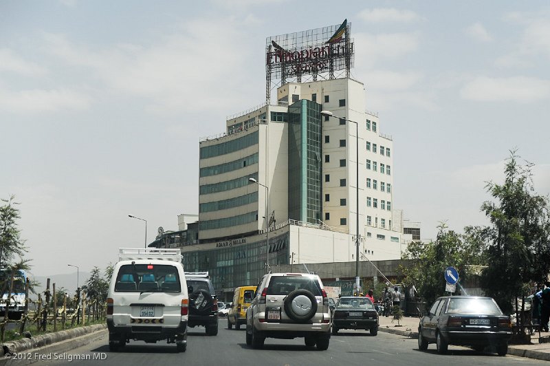 20120327_112717 Nikon D3S 2x3.jpg - Addis Ababa is a city of surprises.  For the most travellers its not quite the place that one anticipates before arrving.  Its more cosmopolitan than one would expect.  Its a city of contrasts ranging from pavement lined streets as seen in this photo to more rugged and unpaved roads.